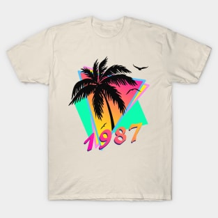 1987 Tropical Sunset T-Shirt